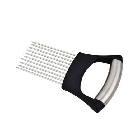 Heldig Onion Slicer Holder Stainless Steel Onion Holder for Slicing and Chopping Vegetables Carrots Potatoes Tomatoes Fruits with Ease Slicing Kitchen Gadget Onion Peeler (Black)B
Heldig Onion Slicer Holder Stainless Steel Onion Holder for Slicing and Chopping Vegetables Carrots Potatoes Tomatoes Fruits with Ease Slicing Kitchen Gadget Onion Peeler (Black)B