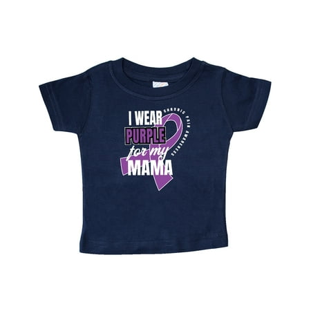 Inktastic Chronic Pain I Wear Purple For My Mama Gift Baby Boy or Baby Girl T-Shirt
Inktastic Chronic Pain I Wear Purple For My Mama Gift Baby Boy or Baby Girl T-Shirt
