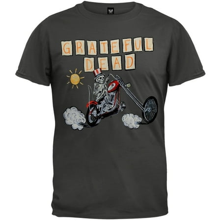 Grateful Dead - Uncle Sam Chopper Soft T-Shirt (Best Grateful Dead Shows By Year)