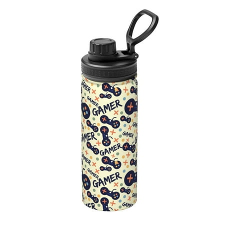 Lukts Game Controller Print 18oz Insulated Sports Kettle Outdoor Sport Gym Stainless Steel Water Bottles
Lukts Game Controller Print 18oz Insulated Sports Kettle Outdoor Sport Gym Stainless Steel Water Bottles