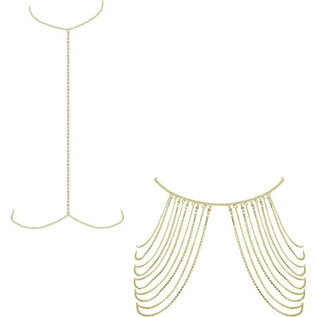 Rhinestone Body Chain Bra Crystal Bikini Body Bling Bra Chain Sexy Bikini Nightclub Body Chain Accessories for Women Necklaces & Pendants
Rhinestone Body Chain Bra Crystal Bikini Body Bling Bra Chain Sexy Bikini Nightclub Body Chain Accessories for Women Necklaces & Pendants