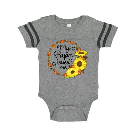 Inktastic My Papa Loves Me with Sunflower Wreath Gift Baby Boy or Baby Girl Bodysuit
Inktastic My Papa Loves Me with Sunflower Wreath Gift Baby Boy or Baby Girl Bodysuit