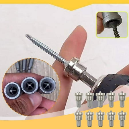 Banghong 10Pcs Magnetic Positioning Screwdriver Bits Gypsum Board Phillips Screw Positioning Bit 5A PH2
Banghong 10Pcs Magnetic Positioning Screwdriver Bits Gypsum Board Phillips Screw Positioning Bit 5A PH2