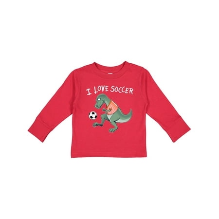 Inktastic I Love Soccer-Dinosaur in Orange Gift Toddler Boy or Toddler Girl Long Sleeve T-Shirt
Inktastic I Love Soccer-Dinosaur in Orange Gift Toddler Boy or Toddler Girl Long Sleeve T-Shirt