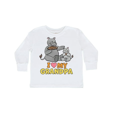 Inktastic I Love My Grandpa Hippos Gift Toddler Boy or Toddler Girl Long Sleeve T-Shirt
Inktastic I Love My Grandpa Hippos Gift Toddler Boy or Toddler Girl Long Sleeve T-Shirt
