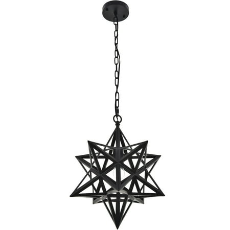 Black Tone Finish Pendants 16 Wide Black Open Star Frame Shade E26 Bulb Type 1 Light Fixture
Black Tone Finish Pendants 16 Wide Black Open Star Frame Shade E26 Bulb Type 1 Light Fixture