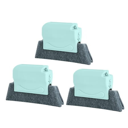 NGTEVOOS Clearance 3PC Window Slot Cleaning Brush Door and Window Slideway Cleaning Tool