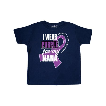 Inktastic Chronic Pain I Wear Purple For My Nana Gift Toddler Boy or Toddler Girl T-Shirt
Inktastic Chronic Pain I Wear Purple For My Nana Gift Toddler Boy or Toddler Girl T-Shirt