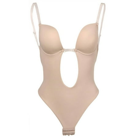 Women Sexy U Plunge Backless Bodysuit Deep V Seamless Thong Underwear Shapewear
Women Sexy U Plunge Backless Bodysuit Deep V Seamless Thong Underwear Shapewear