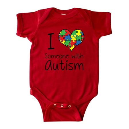 Inktastic I Heart Someone With Autism Gift Baby Boy or Baby Girl Bodysuit
Inktastic I Heart Someone With Autism Gift Baby Boy or Baby Girl Bodysuit