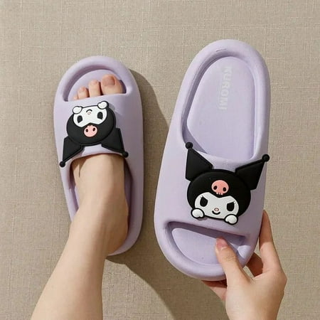 Cute Sanrio Kuromi Summer Slippers My Melody Cinnamoroll Summer Non-slip Home Bathroom Sandals Parent-child Outdoor EVA Slippers ZQ
Cute Sanrio Kuromi Summer Slippers My Melody Cinnamoroll Summer Non-slip Home Bathroom Sandals Parent-child Outdoor EVA Slippers ZQ
