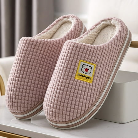 Aayomet House Slippers Autumn And Winter Fashion And Comfortable Indoor And Outdoor Solid Color Flat Bottom Warm Non Slip (Purple 8.5)
Aayomet House Slippers Autumn And Winter Fashion And Comfortable Indoor And Outdoor Solid Color Flat Bottom Warm Non Slip (Purple 8.5)
