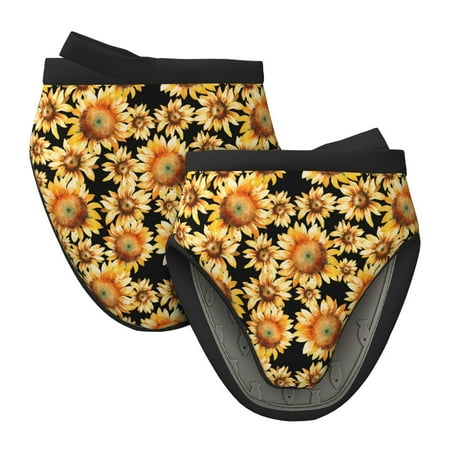 Qekee Sunflowers 1 Print Non-Slip Mini Oven Mitt Silicone Oven Mitts Heat Resistant Kitchen Mittens Pinch Mitts Cooking Mitts
Qekee Sunflowers 1 Print Non-Slip Mini Oven Mitt Silicone Oven Mitts Heat Resistant Kitchen Mittens Pinch Mitts Cooking Mitts