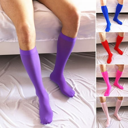 rygai 1 Pair Candy Color Anti-slip Smooth Men Socks Knee High Invisible Seamless Tube Socks Yellow
rygai 1 Pair Candy Color Anti-slip Smooth Men Socks Knee High Invisible Seamless Tube Socks Yellow