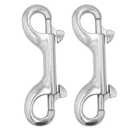 Chamat Stainless Steel Double-Head Spring Hook Stainless Steel Double-Head Clasp Hook Metal for Marine Rigging
Chamat Stainless Steel Double-Head Spring Hook Stainless Steel Double-Head Clasp Hook Metal for Marine Rigging