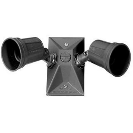 Teddico LHR2V Lampholder Assembly - Grey