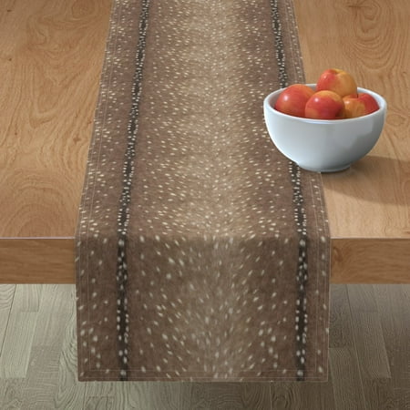 Cotton Sateen Table Runner 90 - Deer Hide Taupe Tribal Skin Animal Print Custom Table Linens by Spoonflower
Cotton Sateen Table Runner 90 - Deer Hide Taupe Tribal Skin Animal Print Custom Table Linens by Spoonflower