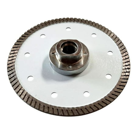 6 High Performance Saw Blades with Flush Cut Attachment for Granite Quartz or Other Natural Stone 8mm Segment Height 7/8 -5/8 Arbor
6 High Performance Saw Blades with Flush Cut Attachment for Granite Quartz or Other Natural Stone 8mm Segment Height 7/8 -5/8 Arbor