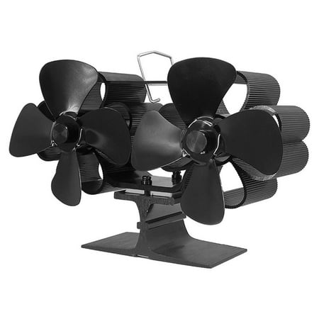 Laideyi Fireplace Fan Heat Powered Fan for Fireplace 8 Blades Dual Motor Non-electric Fireplace Fan with Thermometer Desktop / Wall sweetie
Laideyi Fireplace Fan Heat Powered Fan for Fireplace 8 Blades Dual Motor Non-electric Fireplace Fan with Thermometer Desktop / Wall sweetie