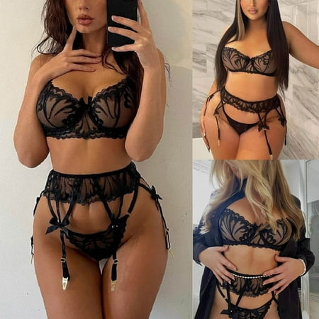 Levmjia Women s Pajamas Set Clearance Summer Plus Size Sexy Women 3PCS Lingerie Suit Bowknot Perspective Temptation Babydoll Underwear Garter Belt Panties Underpants Sleepwear
Levmjia Women s Pajamas Set Clearance Summer Plus Size Sexy Women 3PCS Lingerie Suit Bowknot Perspective Temptation Babydoll Underwear Garter Belt Panties Underpants Sleepwear