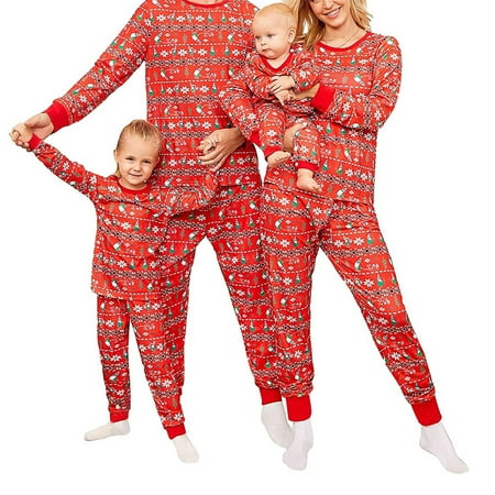 Sunisery Christmas Pajamas for Family Matching Stripe Print Long Sleeve Pullover Casual Pants Xmas Sleepwear Red Mom-2XL
Sunisery Christmas Pajamas for Family Matching Stripe Print Long Sleeve Pullover Casual Pants Xmas Sleepwear Red Mom-2XL