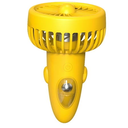 Gecheer Portable Fan Cooling Airflow 1200mAh USB Rechargeable Handheld Fan with 3 Speeds Hands-Free Fan for Housework Office Outdoor Camping Traveling Sport Yellow
Gecheer Portable Fan Cooling Airflow 1200mAh USB Rechargeable Handheld Fan with 3 Speeds Hands-Free Fan for Housework Office Outdoor Camping Traveling Sport Yellow