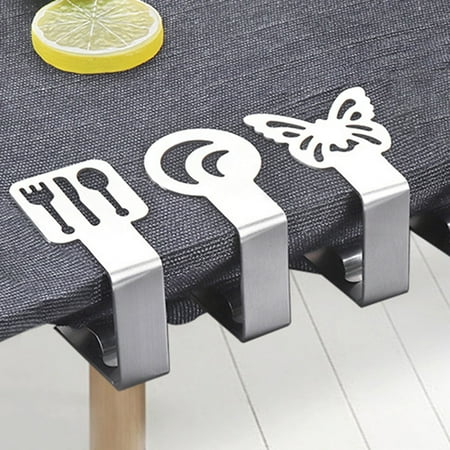 Hadanceo Table Cover Clip Windproof Portable Stainless Steel Smooth Surface Tablecloth Holder for Wedding
Hadanceo Table Cover Clip Windproof Portable Stainless Steel Smooth Surface Tablecloth Holder for Wedding