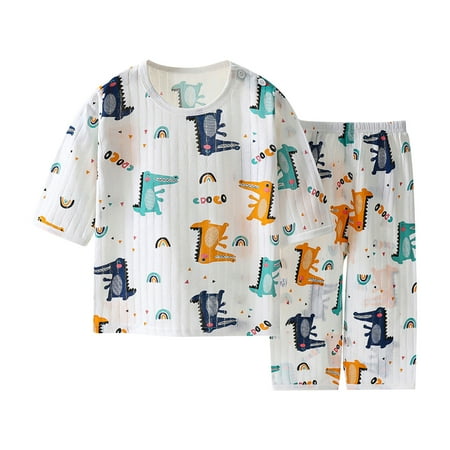 CaComMARK PI Clearance Toddler Kids Pajamas Summer 3/4 Sleeve Loungewear Thin Home Clothing 2PC Set Navy
CaComMARK PI Clearance Toddler Kids Pajamas Summer 3/4 Sleeve Loungewear Thin Home Clothing 2PC Set Navy