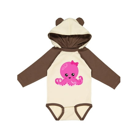 Inktastic Pink Octopus Octopus With Pink Ribbon Hearts Gift Baby Girl Long Sleeve Bodysuit
Inktastic Pink Octopus Octopus With Pink Ribbon Hearts Gift Baby Girl Long Sleeve Bodysuit