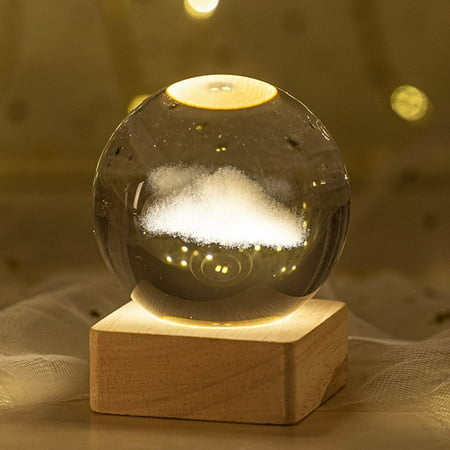 RT5YKing Glowing Planetary Galaxy Astronaut Crystal Ball Night Lights USB Power Warm/RGB Bedside Light Kid Gift Night Lamp
RT5YKing Glowing Planetary Galaxy Astronaut Crystal Ball Night Lights USB Power Warm/RGB Bedside Light Kid Gift Night Lamp