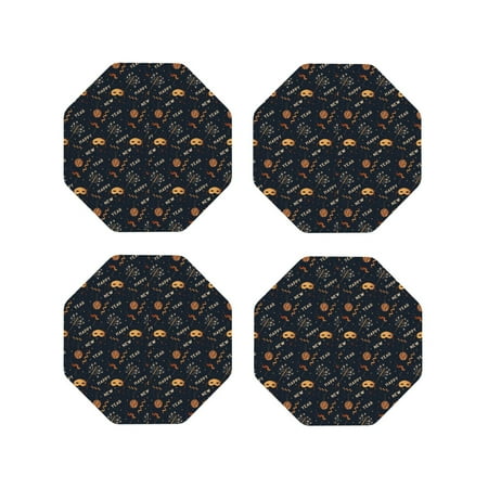 Tideii New Year for Leather Coasters 4 Pieces Anti-fouling and Anti-scalding Decorative Coasters Suitable for Restaurants Kitchens Coffee Shops-Octagon
Tideii New Year for Leather Coasters 4 Pieces Anti-fouling and Anti-scalding Decorative Coasters Suitable for Restaurants Kitchens Coffee Shops-Octagon