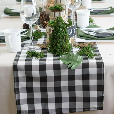 Efavormart 5 Pack | Buffalo Plaid Table Runner | Black / White | Gingham Polyester Checkered Table Runner
Efavormart 5 Pack | Buffalo Plaid Table Runner | Black / White | Gingham Polyester Checkered Table Runner