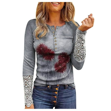 Pianpianzi Long Sleep Shirt Women plus Size Summer Top V Neck Women Women s Lace Long Sleeve O-Neck Tunic Front Button Shirt Shirt Blouse Tops
Pianpianzi Long Sleep Shirt Women plus Size Summer Top V Neck Women Women s Lace Long Sleeve O-Neck Tunic Front Button Shirt Shirt Blouse Tops