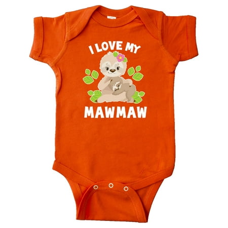 Inktastic Cute Sloth I Love My Mawmaw with Green Leaves Gift Baby Boy or Baby Girl Bodysuit
Inktastic Cute Sloth I Love My Mawmaw with Green Leaves Gift Baby Boy or Baby Girl Bodysuit
