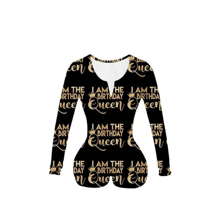 BrilliantMe Women Bodycon Onesie Pajamas Jumpsuit Deep V Neck Romper Bodysuit Black Gold XL
BrilliantMe Women Bodycon Onesie Pajamas Jumpsuit Deep V Neck Romper Bodysuit Black Gold XL