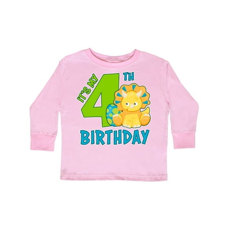 Inktastic Its My 4th Birthday with Dinosaur Gift Toddler Boy or Toddler Girl Long Sleeve T-Shirt
Inktastic Its My 4th Birthday with Dinosaur Gift Toddler Boy or Toddler Girl Long Sleeve T-Shirt