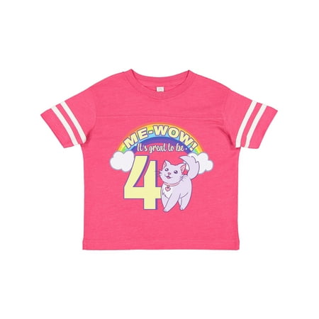 Inktastic Cute 4 Year Old Kitty with Rainbow Gift Toddler Boy or Toddler Girl T-Shirt
Inktastic Cute 4 Year Old Kitty with Rainbow Gift Toddler Boy or Toddler Girl T-Shirt