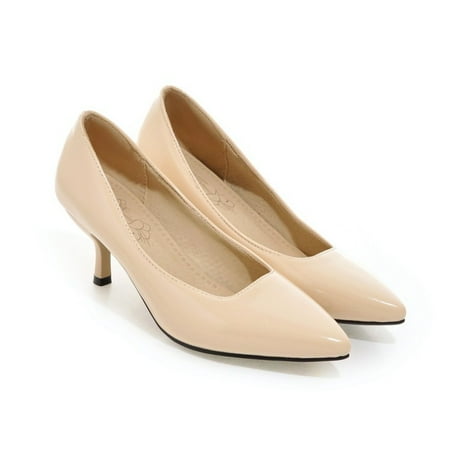 Women Formal Pointed Toe Pumps High Heel Sexy Stilettos Slip On Office Cute Evening Dress Shoes Solid Color Patent Elegant High Heels (8 colors)
Women Formal Pointed Toe Pumps High Heel Sexy Stilettos Slip On Office Cute Evening Dress Shoes Solid Color Patent Elegant High Heels (8 colors)