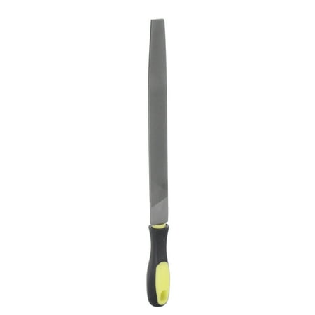 Flat File 10 High Carbon Hardened Steel Cut Hand Rasp with PVC Handle