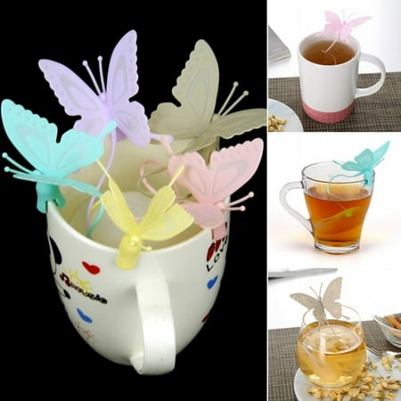 Xunyuan Creative Silicone Butterfly Tea Bag Strainer Filter Infuser Kitchen Drink Tool
Xunyuan Creative Silicone Butterfly Tea Bag Strainer Filter Infuser Kitchen Drink Tool