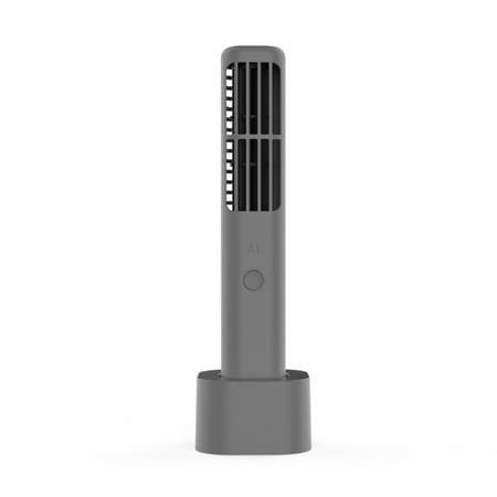 Mini Handheld Leafless Fan USB Rechargeable 3 Speed Adjustable Cooler for Outdoor Travel Grey
Mini Handheld Leafless Fan USB Rechargeable 3 Speed Adjustable Cooler for Outdoor Travel Grey