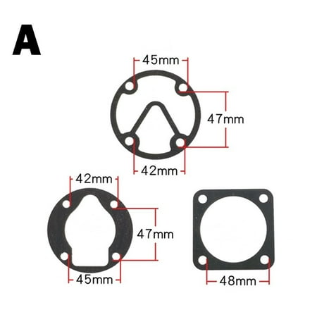 RANMEI 3 in 1 Air Compressor Cylinder Head Base Valve Plate Gaskets Washers