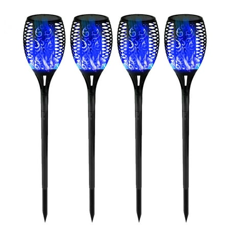 12LED Solar Flame Torch Light Blue Flickering Night Lamp Yard Decor (4Pcs)
12LED Solar Flame Torch Light Blue Flickering Night Lamp Yard Decor (4Pcs)
