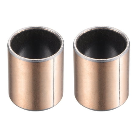 Uxcell 20mm x 23mm x 30mm Sleeve (Plain) Bearings Wrapped Oilless Bushings 2 Pack