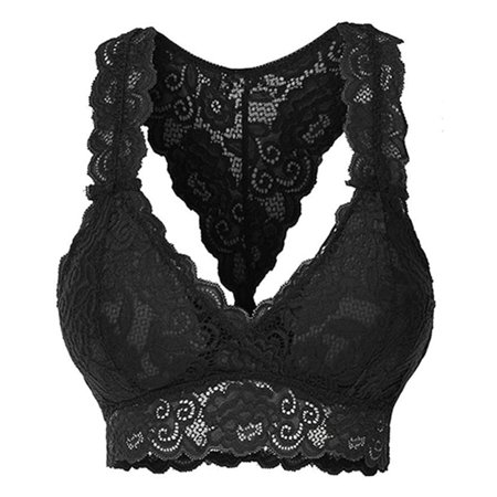 Women Ladies Stretchy Floral Lace Hollow Out Bra Everyday Bras Breathable Quick-drying L Black
Women Ladies Stretchy Floral Lace Hollow Out Bra Everyday Bras Breathable Quick-drying L Black