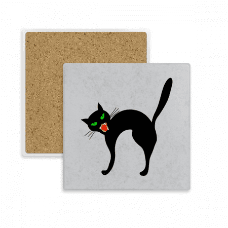 Scary Black Cat Halloween Square Coaster Cup Mat Mug Subplate Holder Insulation Stone
Scary Black Cat Halloween Square Coaster Cup Mat Mug Subplate Holder Insulation Stone