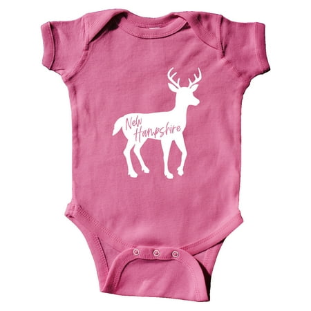 Inktastic New Hampshire White Deer Silhouette Gift Baby Boy or Baby Girl Bodysuit
Inktastic New Hampshire White Deer Silhouette Gift Baby Boy or Baby Girl Bodysuit
