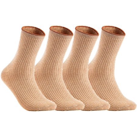 Lian LifeStyle Perfect Fit and Cozy Women s 4 Pairs Wool Crew Socks For Healthy Feet With A Wide LW1612 Size 6-9 Beige
Lian LifeStyle Perfect Fit and Cozy Women s 4 Pairs Wool Crew Socks For Healthy Feet With A Wide LW1612 Size 6-9 Beige