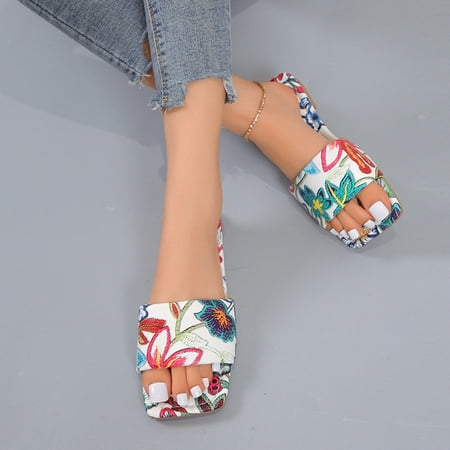 〖Yilirongyumm〗 White 39 Slippers For Women Embroidery And Print Size Women Fish Sandals Large Slippers Mouth Flat Fashion Women s Slipper
〖Yilirongyumm〗 White 39 Slippers For Women Embroidery And Print Size Women Fish Sandals Large Slippers Mouth Flat Fashion Women s Slipper