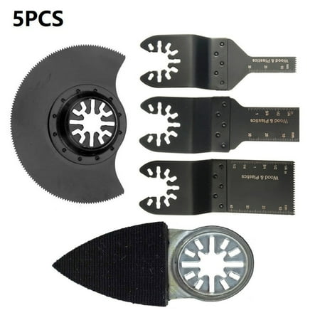5Pcs/Set Oscillating Multitool Circular Saw Blade for Renovator Power Cutting